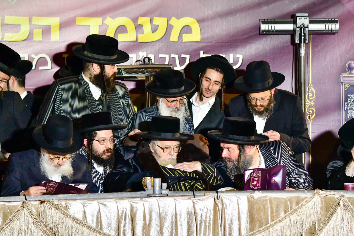 מעמד התורמים בחצור הגלילית | צילום: שוקי לרר