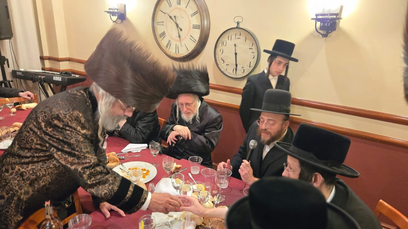 שמחת שבע ברכות לנכד האדמו"ר מניקלשבורג שליט"א | צילום: באדיבות המצלם