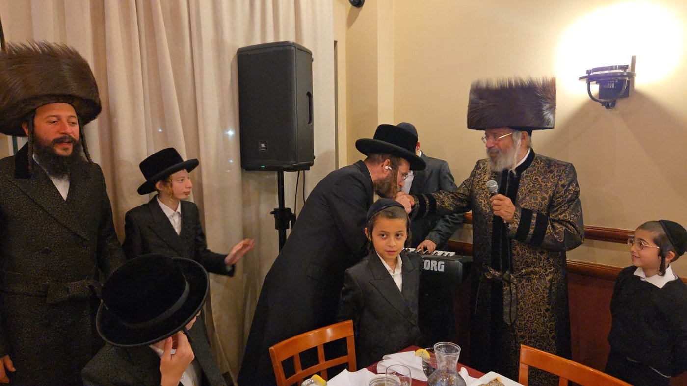 שמחת שבע ברכות לנכד האדמו"ר מניקלשבורג שליט"א | צילום: באדיבות המצלם