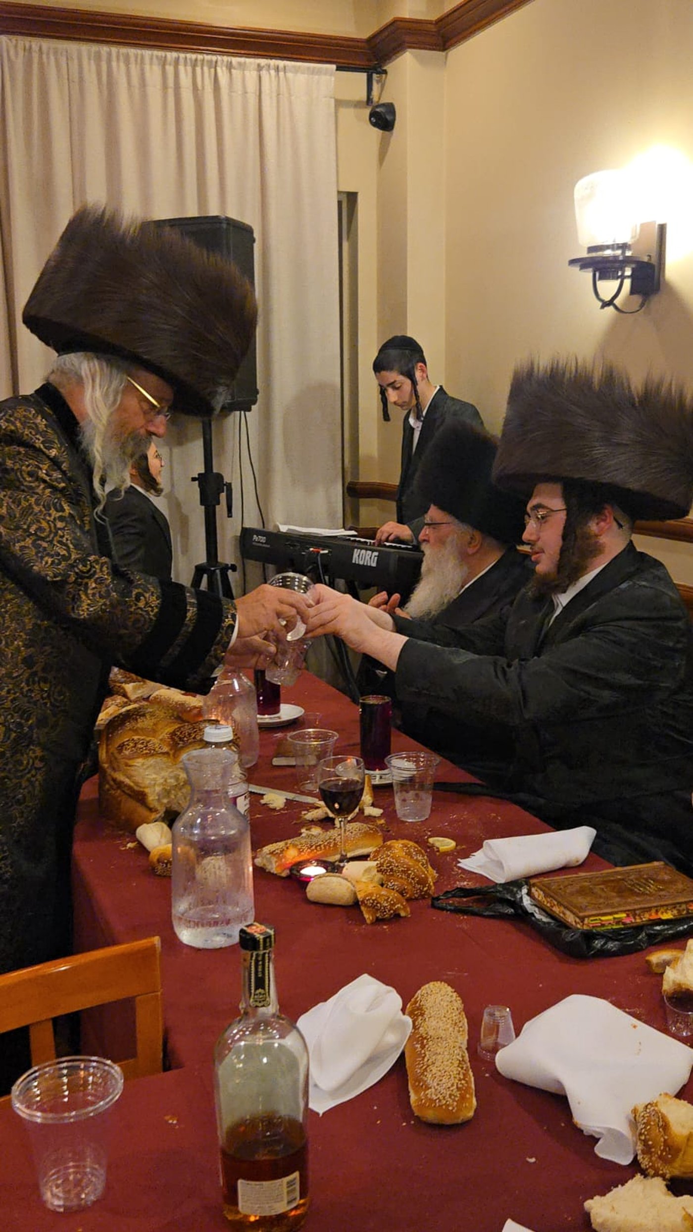 שמחת שבע ברכות לנכד האדמו"ר מניקלשבורג שליט"א | צילום: באדיבות המצלם