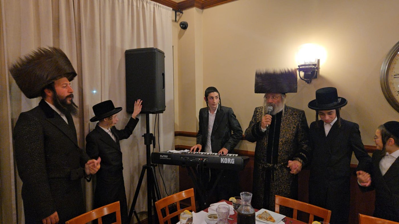 שמחת שבע ברכות לנכד האדמו"ר מניקלשבורג שליט"א | צילום: באדיבות המצלם