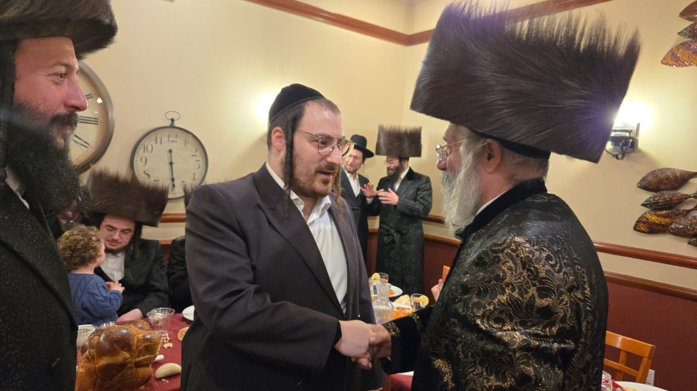 שמחת שבע ברכות לנכד האדמו"ר מניקלשבורג שליט"א | צילום: באדיבות המצלם