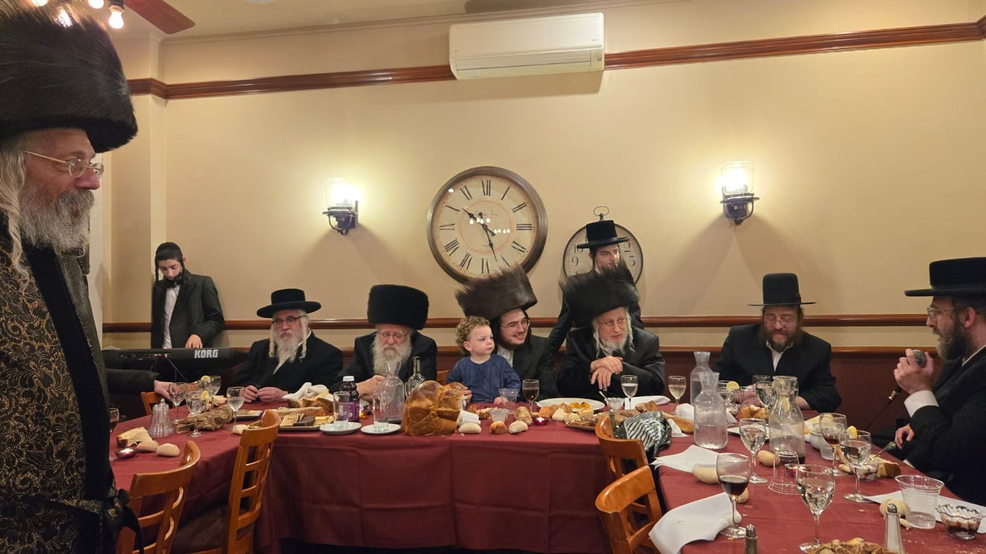 שמחת שבע ברכות לנכד האדמו"ר מניקלשבורג שליט"א | צילום: באדיבות המצלם