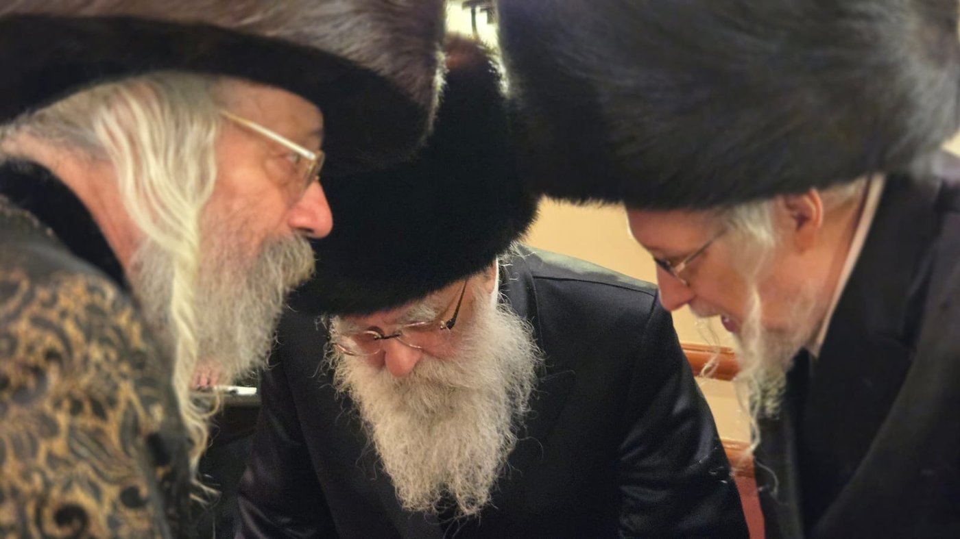 שמחת שבע ברכות לנכד האדמו"ר מניקלשבורג שליט"א | צילום: באדיבות המצלם