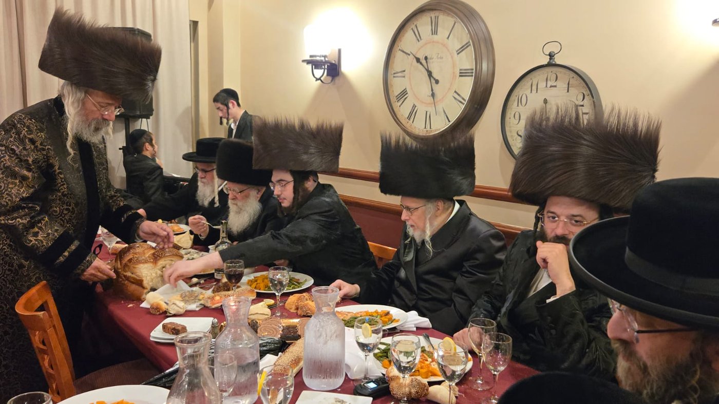 שמחת שבע ברכות לנכד האדמו"ר מניקלשבורג שליט"א | צילום: באדיבות המצלם