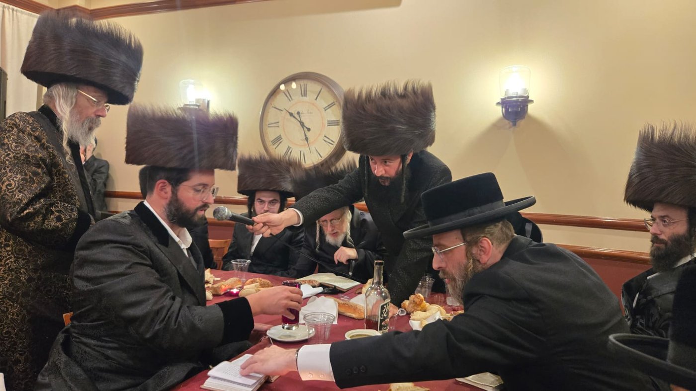 שמחת שבע ברכות לנכד האדמו"ר מניקלשבורג שליט"א | צילום: באדיבות המצלם