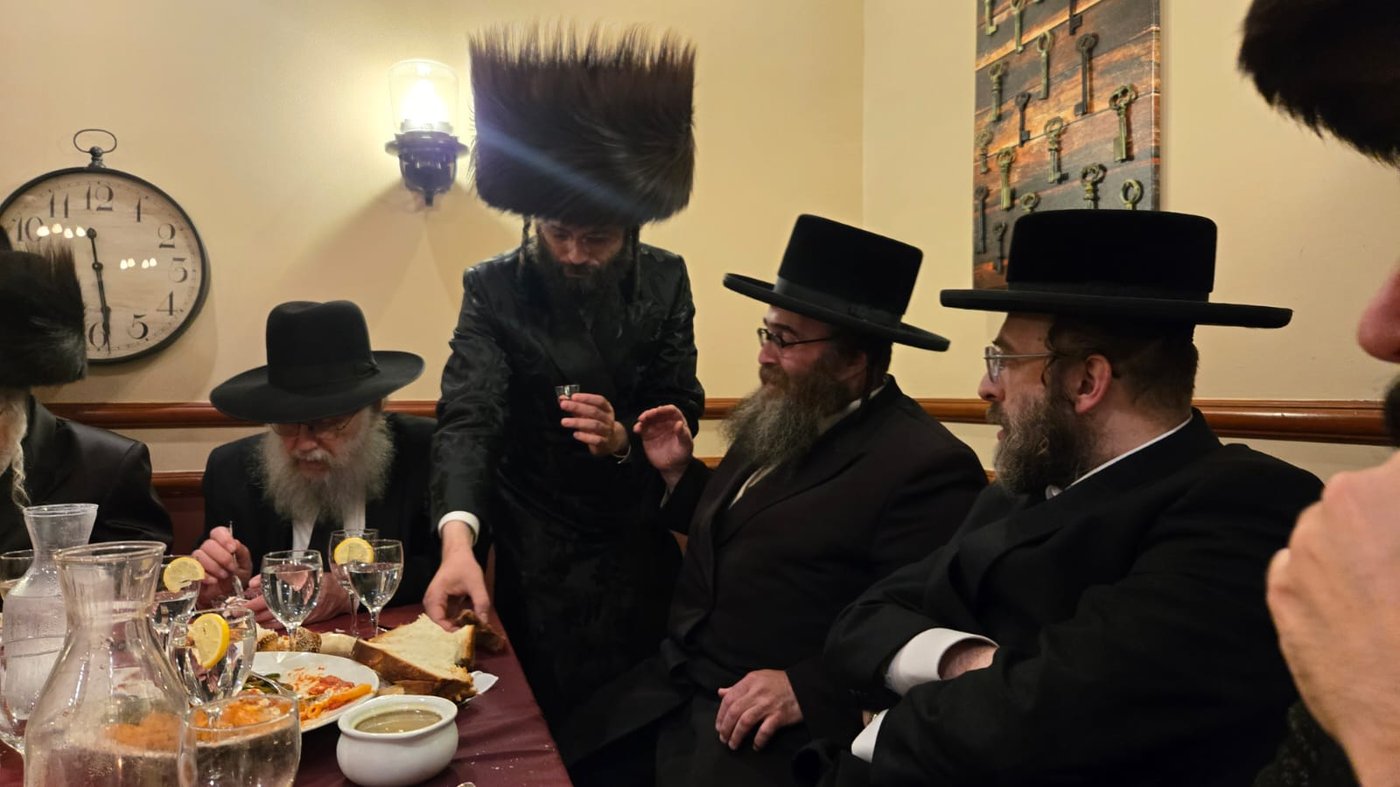 שמחת שבע ברכות לנכד האדמו"ר מניקלשבורג שליט"א | צילום: באדיבות המצלם