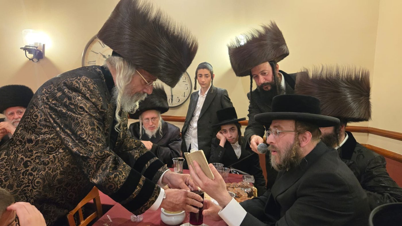 שמחת שבע ברכות לנכד האדמו"ר מניקלשבורג שליט"א | צילום: באדיבות המצלם
