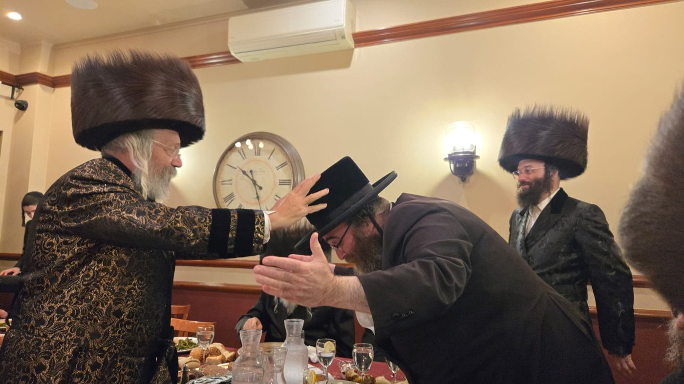 שמחת שבע ברכות לנכד האדמו"ר מניקלשבורג שליט"א | צילום: באדיבות המצלם
