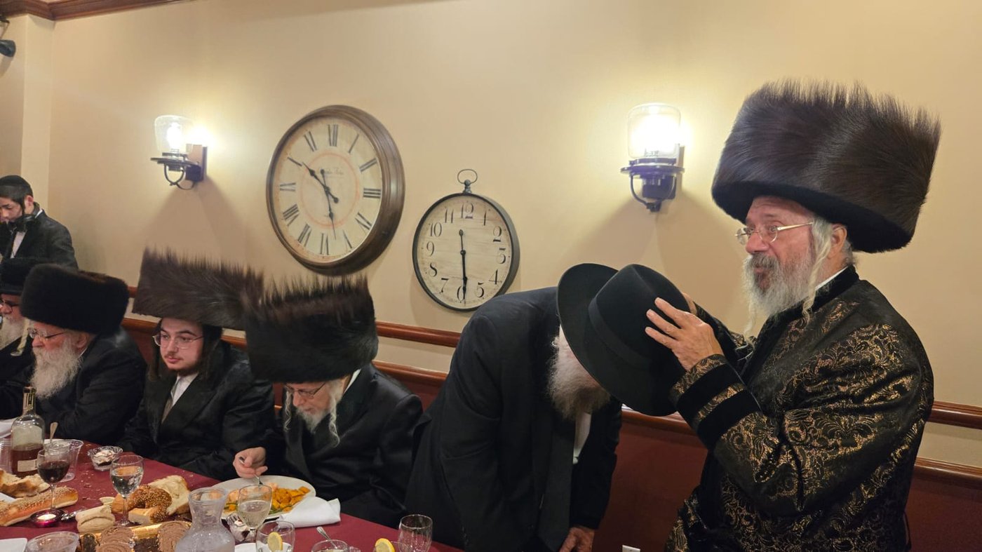 שמחת שבע ברכות לנכד האדמו"ר מניקלשבורג שליט"א | צילום: באדיבות המצלם