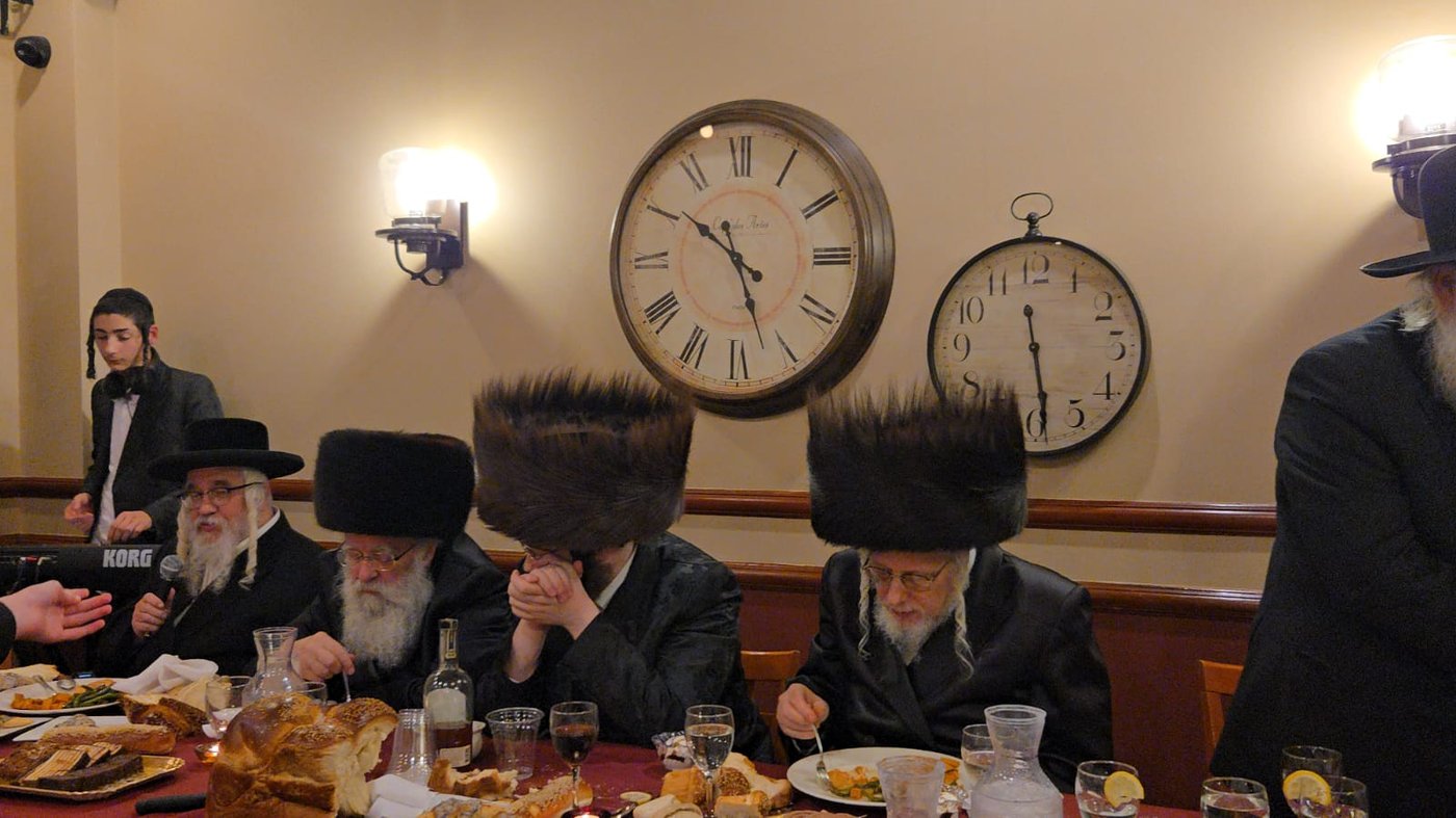 שמחת שבע ברכות לנכד האדמו"ר מניקלשבורג שליט"א | צילום: באדיבות המצלם