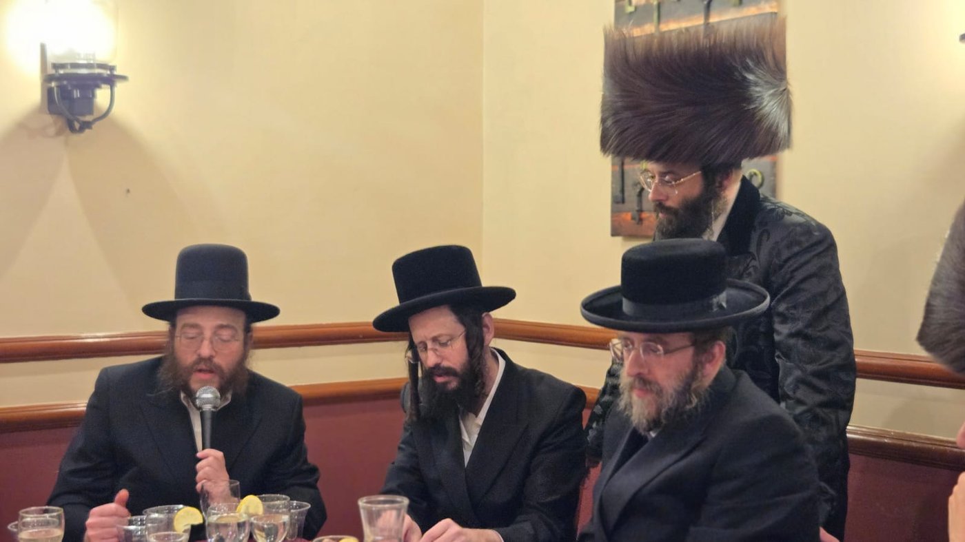 שמחת שבע ברכות לנכד האדמו"ר מניקלשבורג שליט"א | צילום: באדיבות המצלם