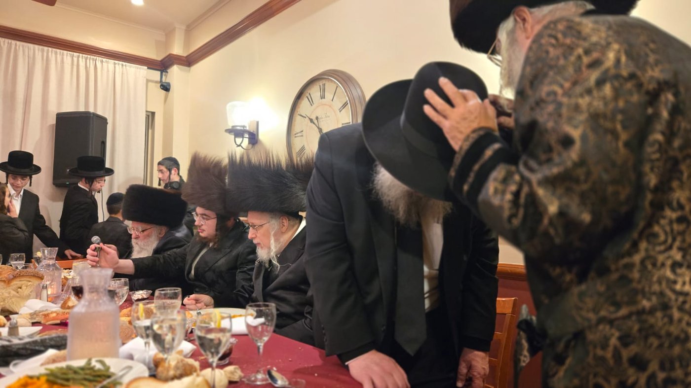 שמחת שבע ברכות לנכד האדמו"ר מניקלשבורג שליט"א | צילום: באדיבות המצלם