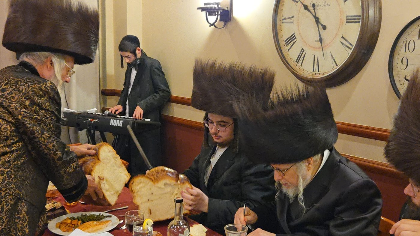 שמחת שבע ברכות לנכד האדמו"ר מניקלשבורג שליט"א | צילום: באדיבות המצלם