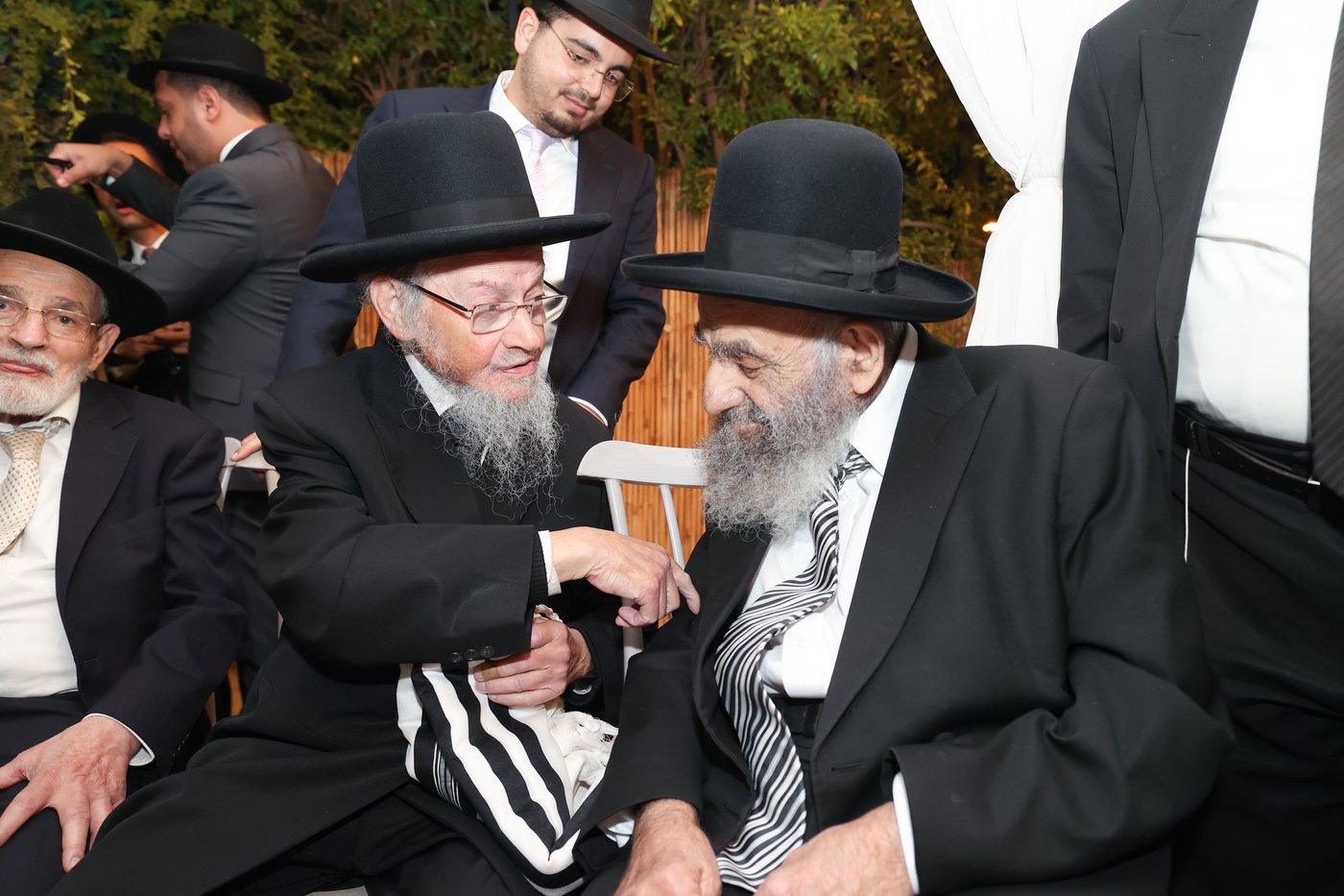 שמחת נישואי נכד הגאון רבי משה צדקה שליט"א | צילום: דוד ארזני