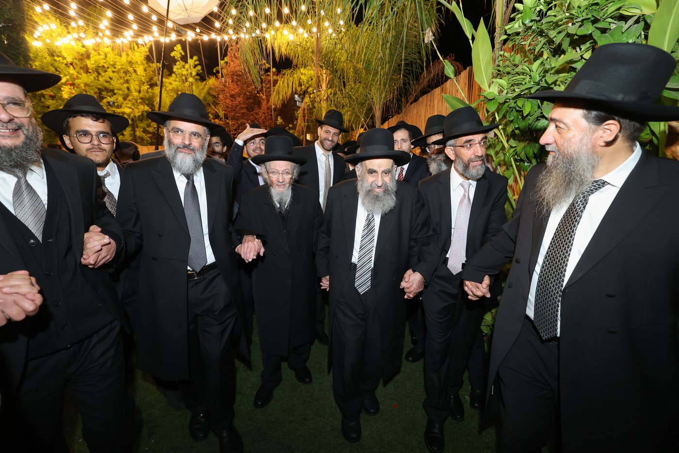 שמחת נישואי נכד הגאון רבי משה צדקה שליט"א | צילום: דוד ארזני