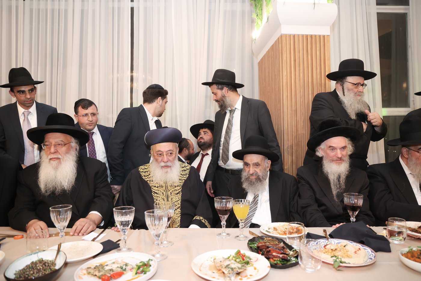 שמחת נישואי נכד הגאון רבי משה צדקה שליט"א | צילום: דוד ארזני