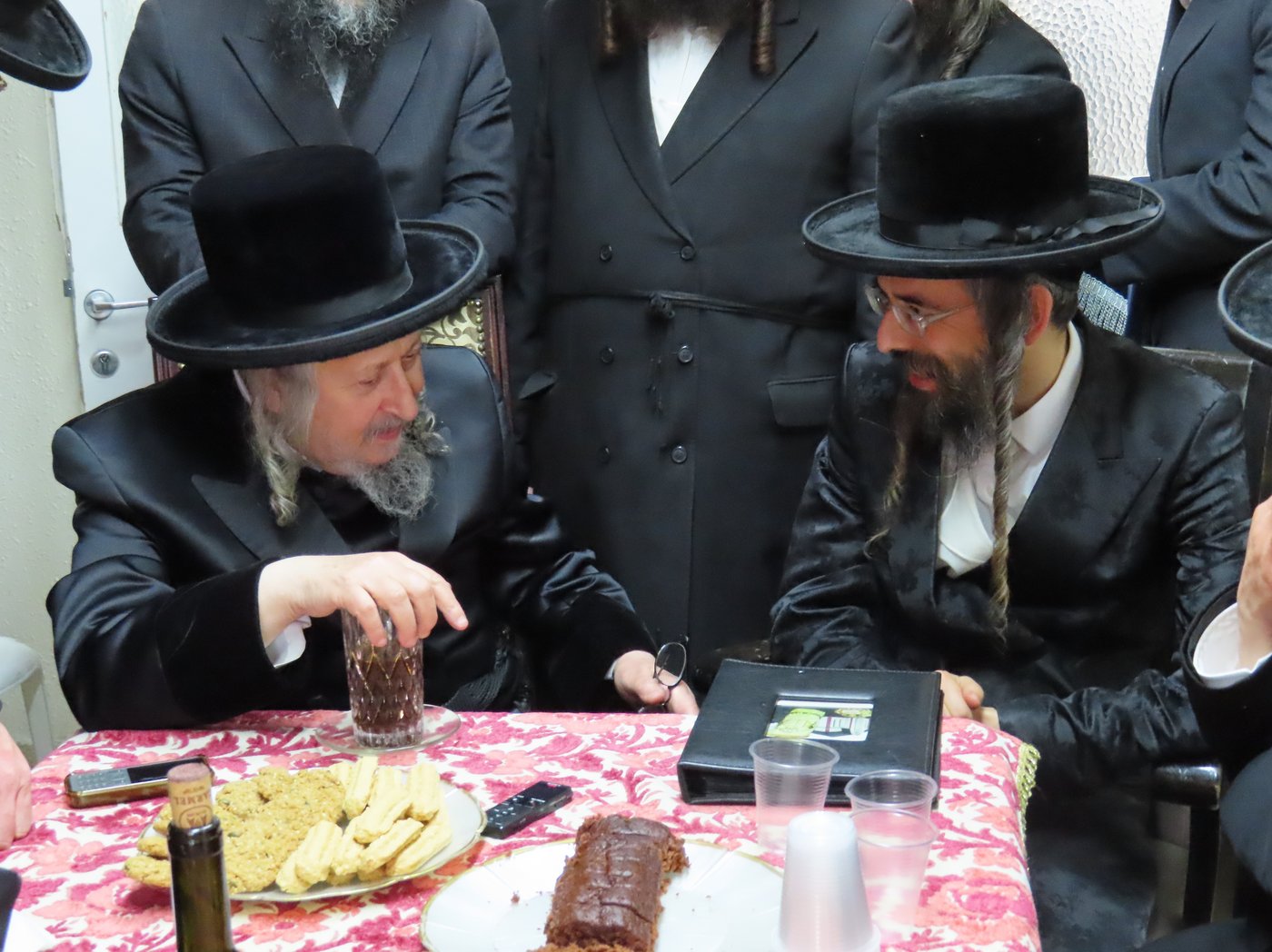האדמו"ר מסקאליע בביקור בארה"ק