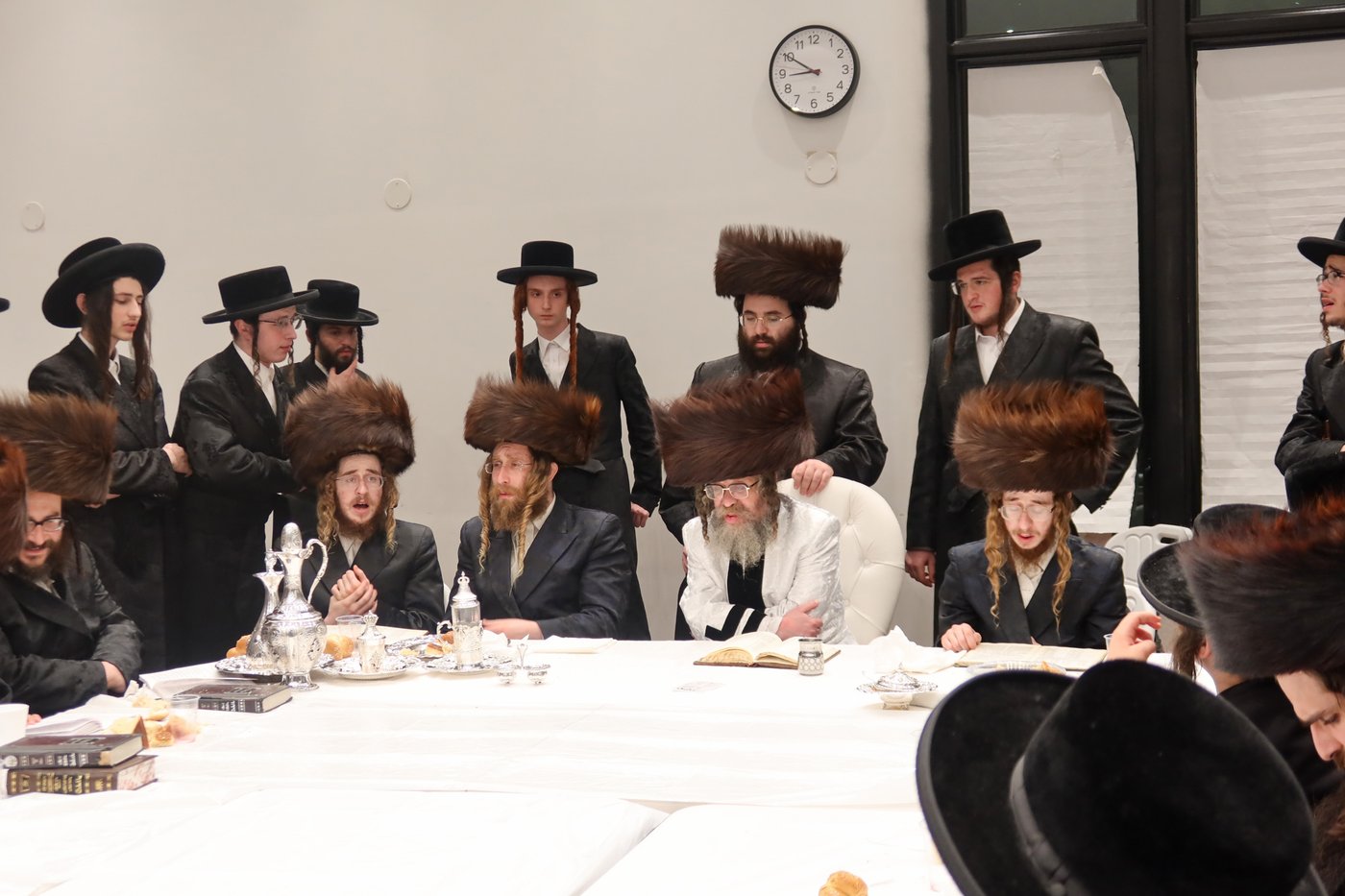 האדמו"ר מקרעטשניף סיגעט בביקור בארה"ב