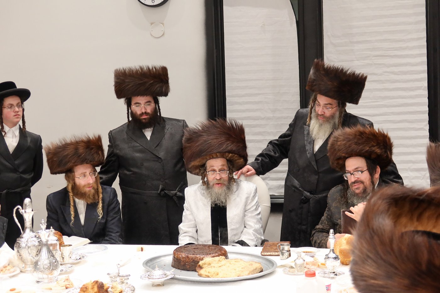 האדמו"ר מקרעטשניף סיגעט בביקור בארה"ב