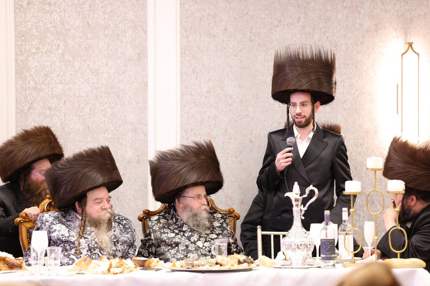 פדיון הבן בקרעטשניף סיגעט בורו פארק | צילום: שלמה ב.