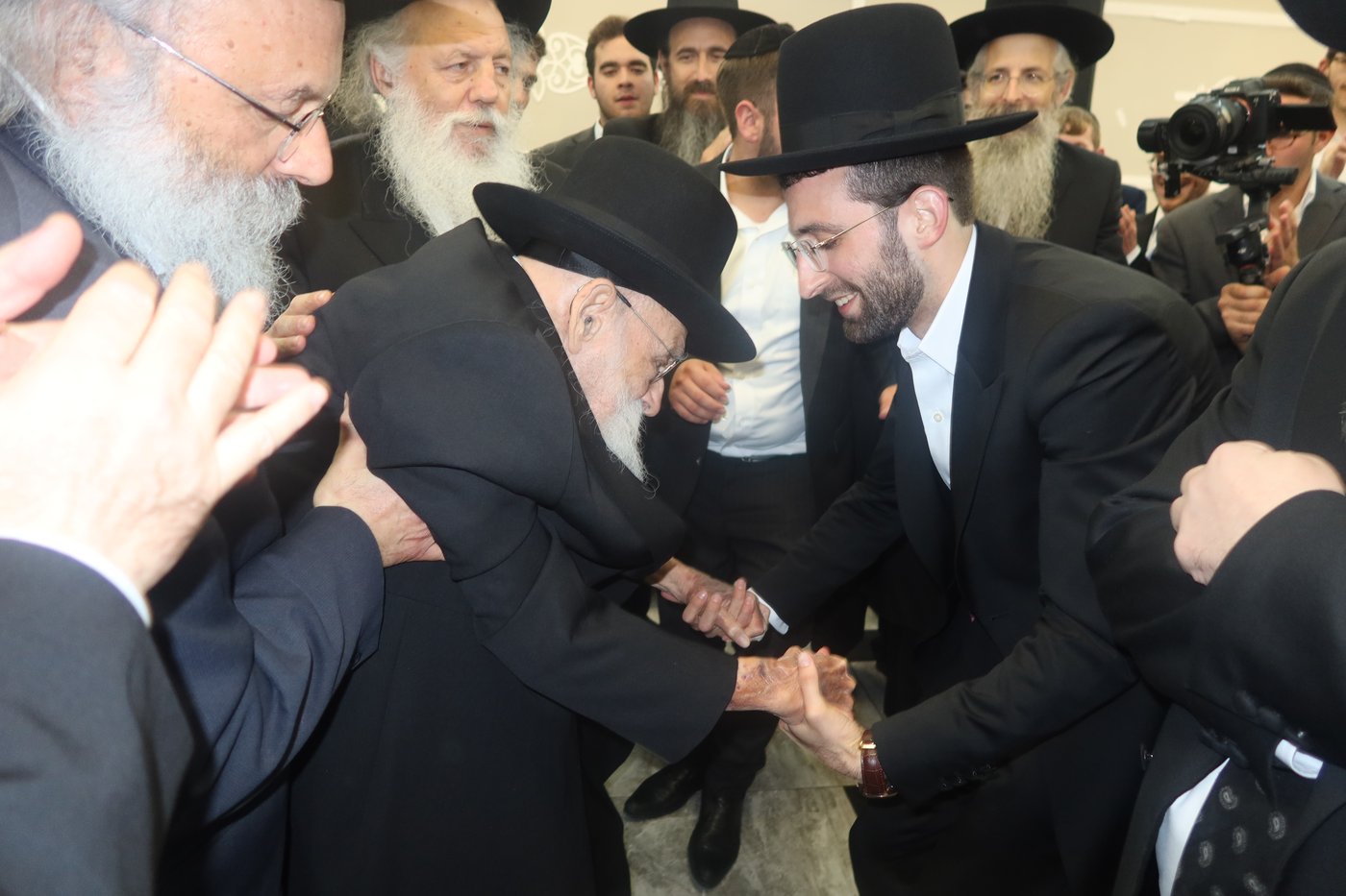 שמחת הנישואין של נין הגר"מ גריינמן