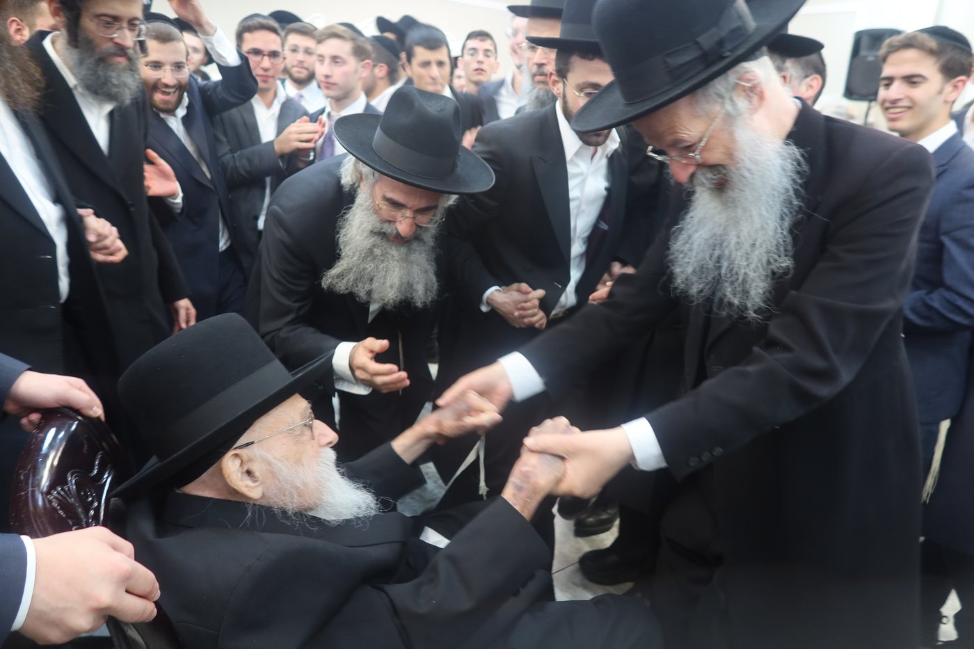 שמחת הנישואין של נין הגר"מ גריינמן