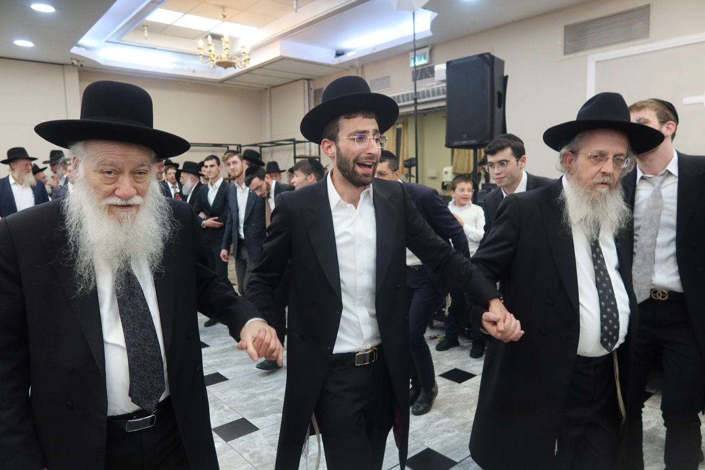 שמחת הנישואין של נין הגר"מ גריינמן