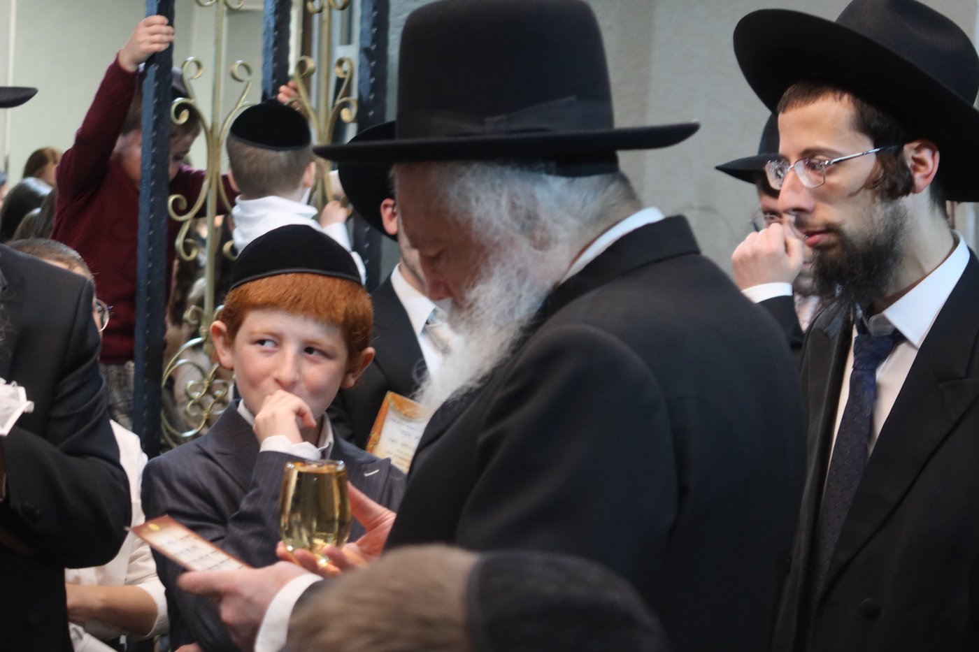 שמחת הנישואין של נין הגר"מ גריינמן