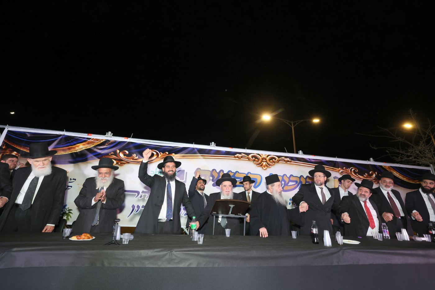 הנחת אבן הפינה בנתיבות | צילום: יעקב כהן