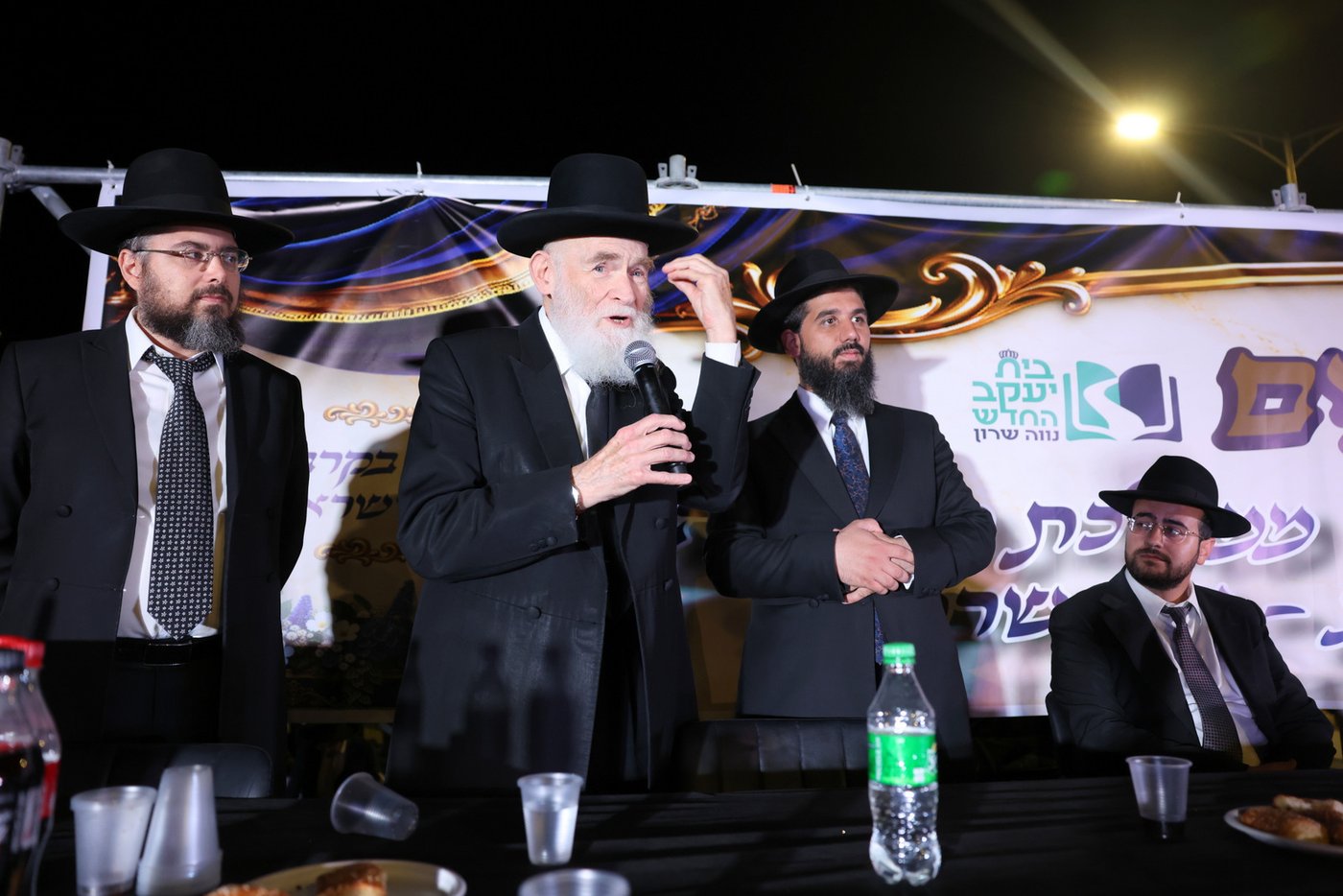 הנחת אבן הפינה בנתיבות | צילום: יעקב כהן