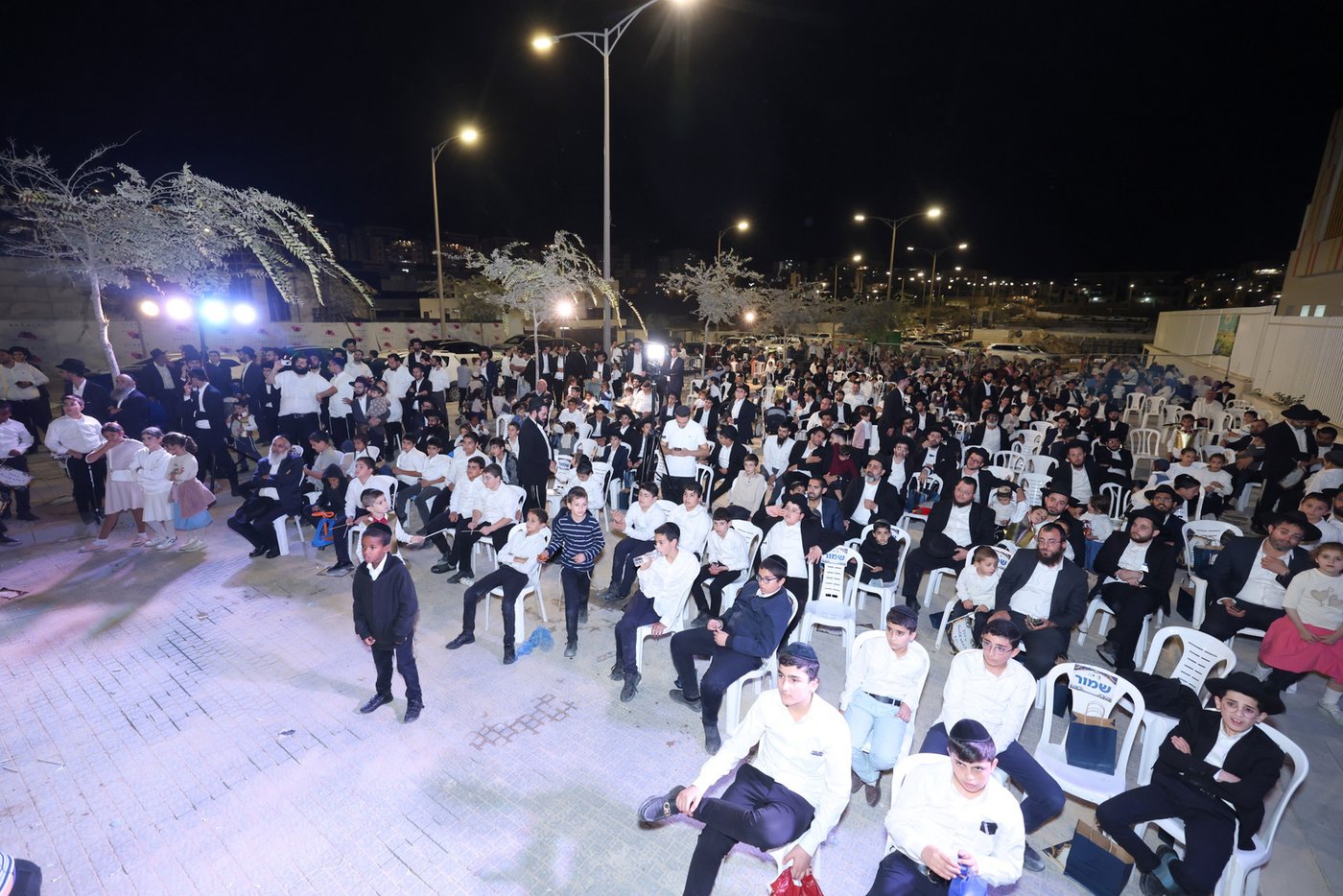 הנחת אבן הפינה בנתיבות | צילום: יעקב כהן