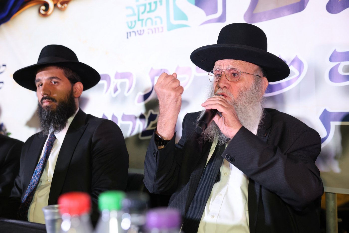 הנחת אבן הפינה בנתיבות | צילום: יעקב כהן