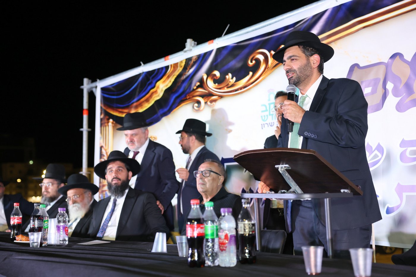 הנחת אבן הפינה בנתיבות | צילום: יעקב כהן