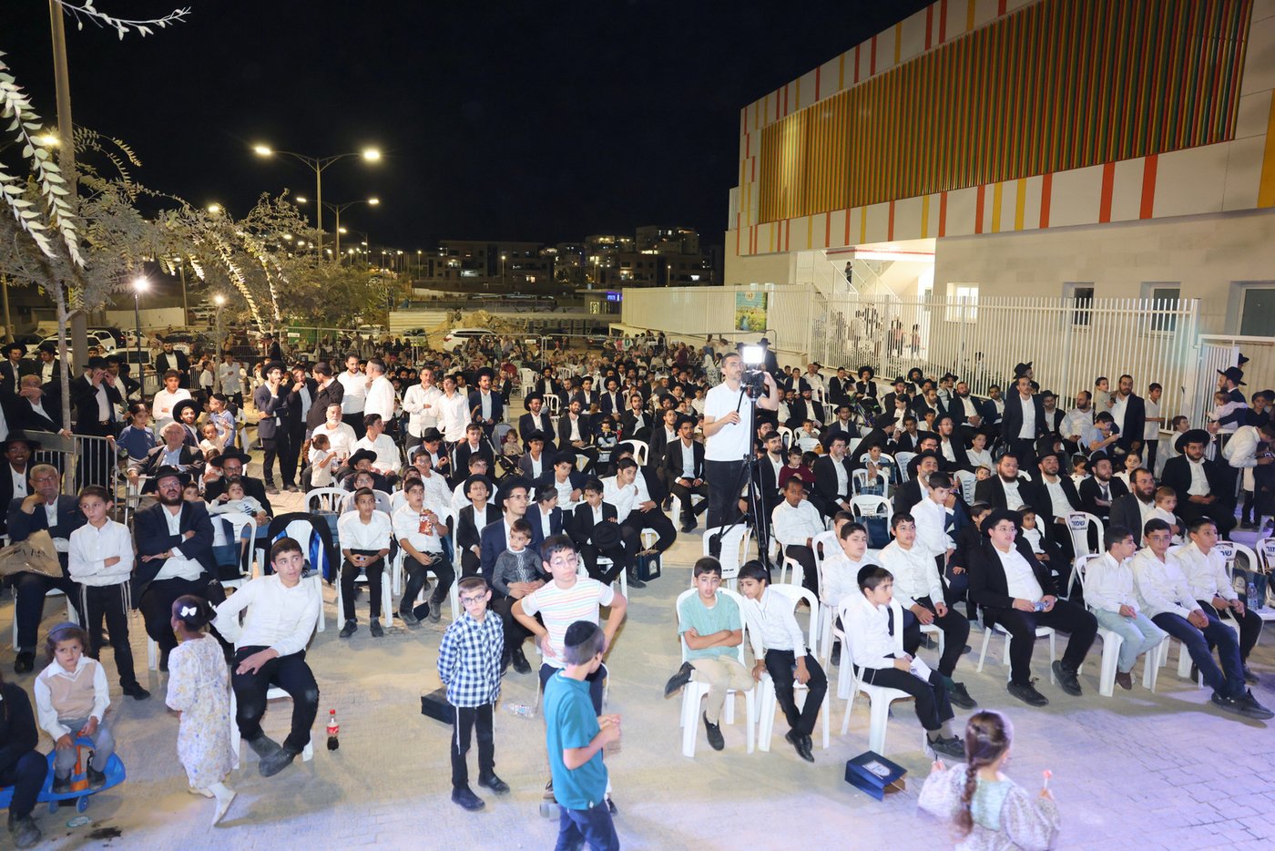 הנחת אבן הפינה בנתיבות | צילום: יעקב כהן
