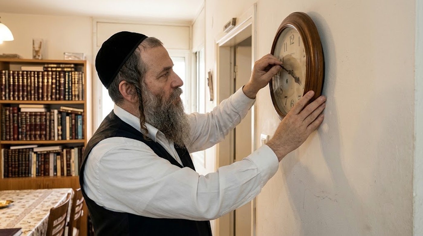 הזזת שעון