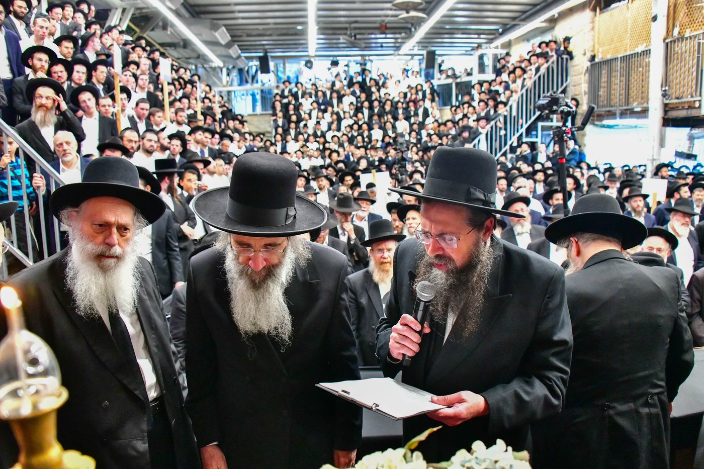 מעמד הסיומים השנתי בישיבת מיר | צילום: שוקי לרר