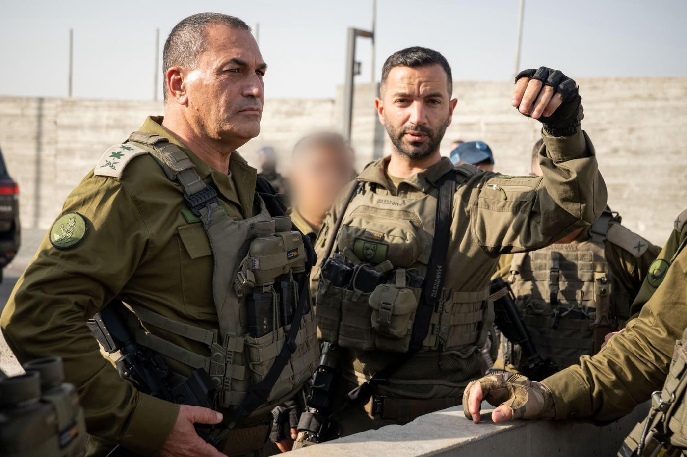 הרמטכ"ל במרחב יהודה ושומרון