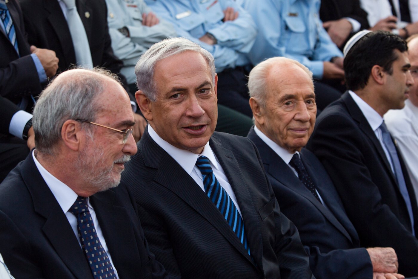 אשר גרוניס עם בנימין נתניהו