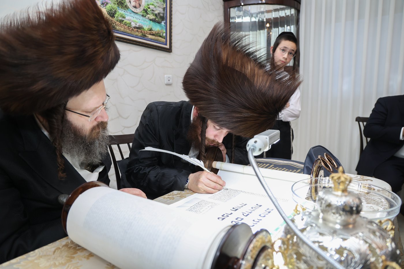 הכנסת ספר התורה בנדבורנה באניא