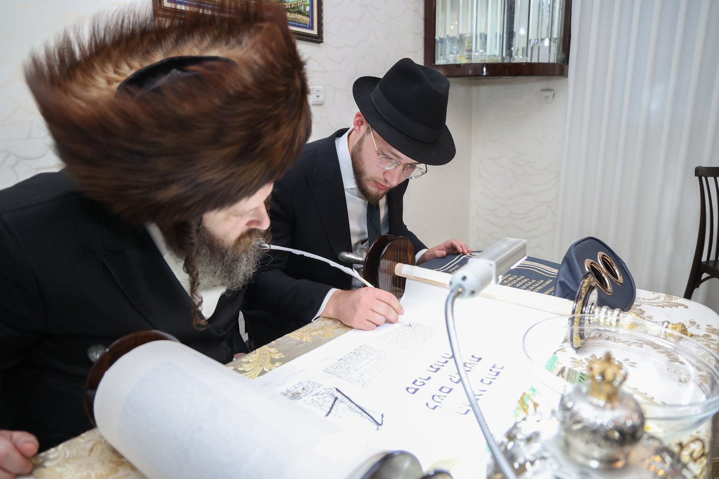הכנסת ספר התורה בנדבורנה באניא