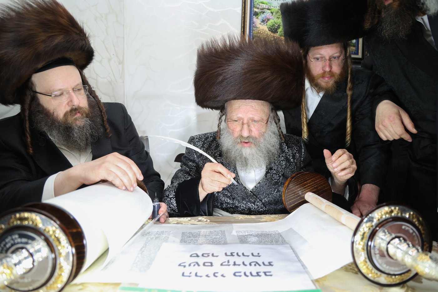 הכנסת ספר התורה בנדבורנה באניא