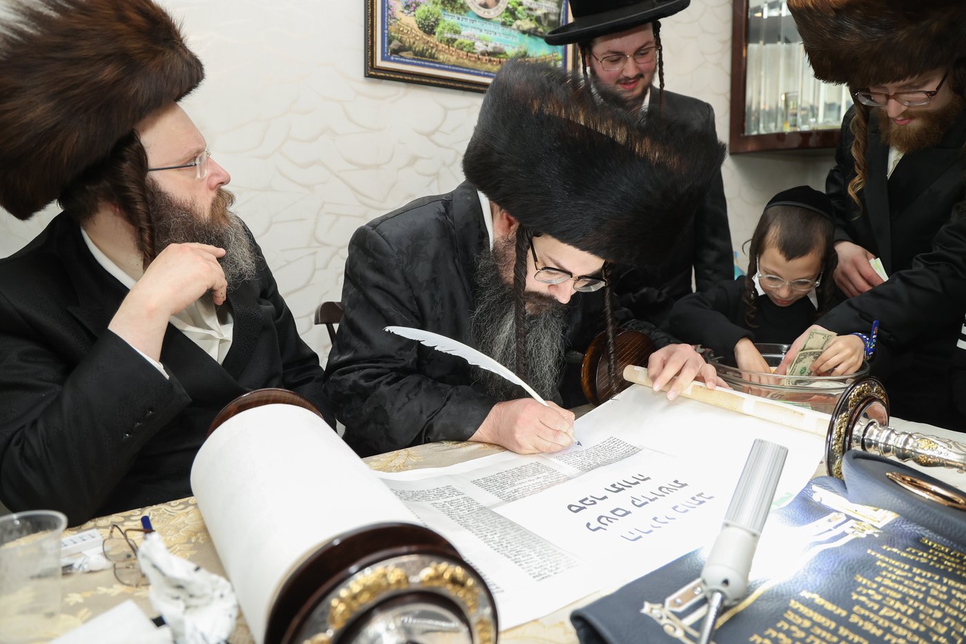 הכנסת ספר התורה בנדבורנה באניא