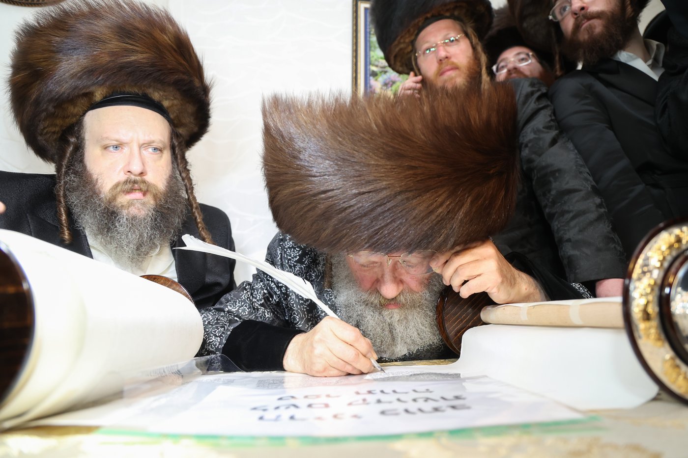 הכנסת ספר התורה בנדבורנה באניא