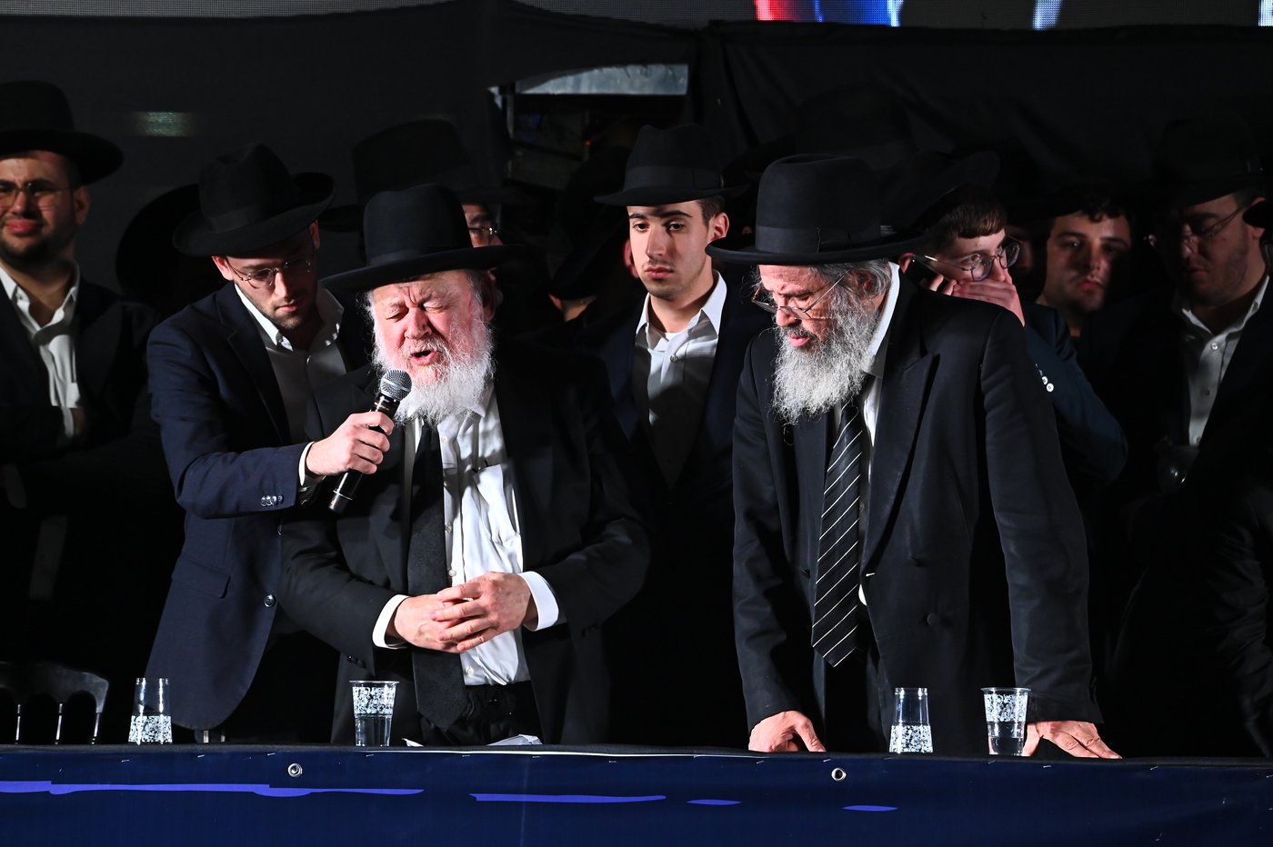 עצרת הרבבות של דגל התורה בבני ברק | צילום: שוקי לרר