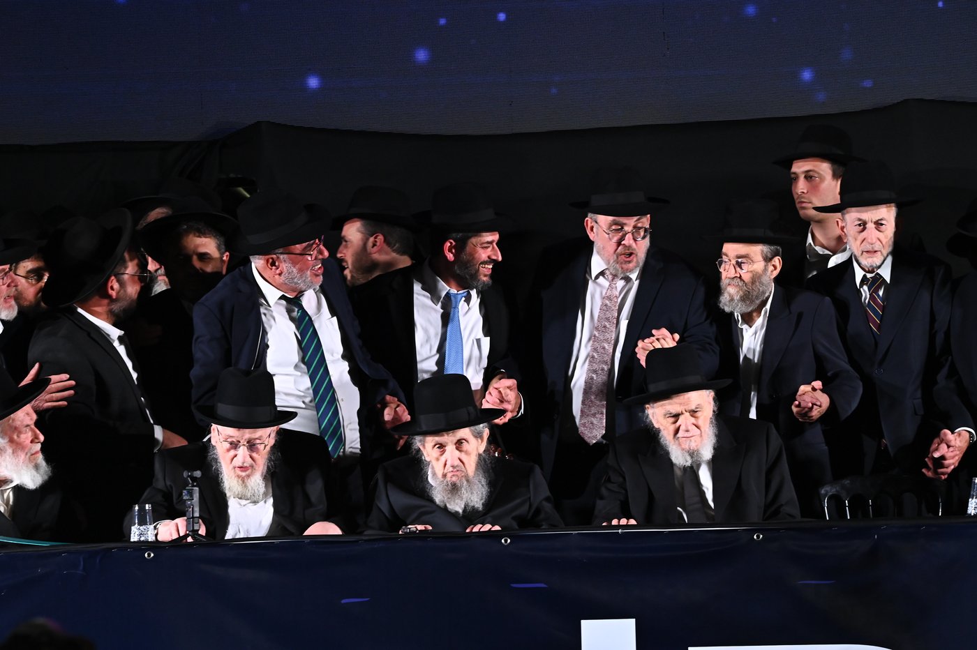 עצרת הרבבות של דגל התורה בבני ברק | צילום: שוקי לרר