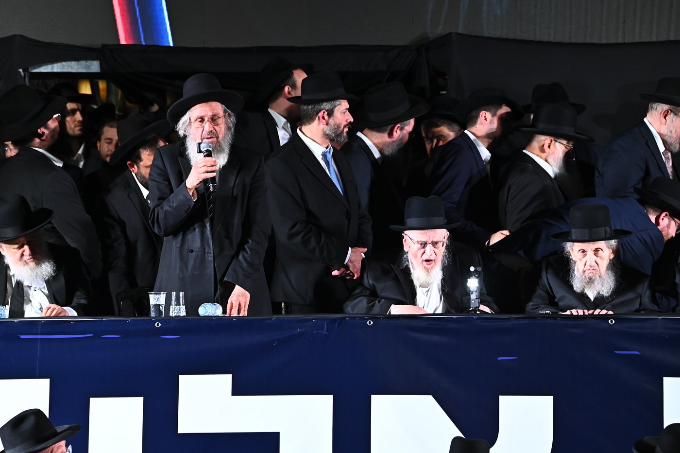 עצרת הרבבות של דגל התורה בבני ברק | צילום: שוקי לרר
