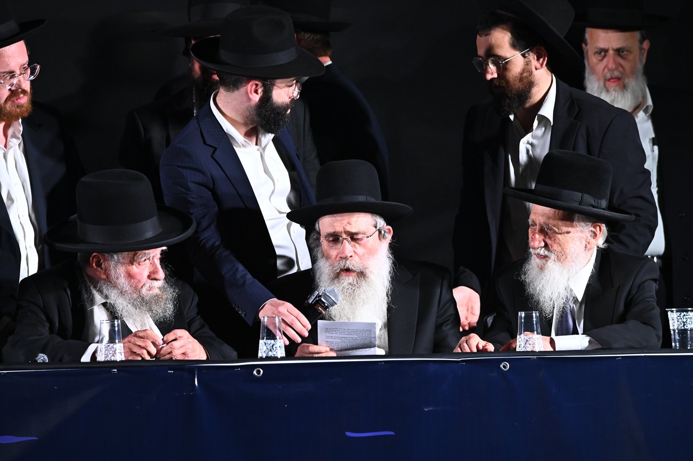 עצרת הרבבות של דגל התורה בבני ברק | צילום: שוקי לרר