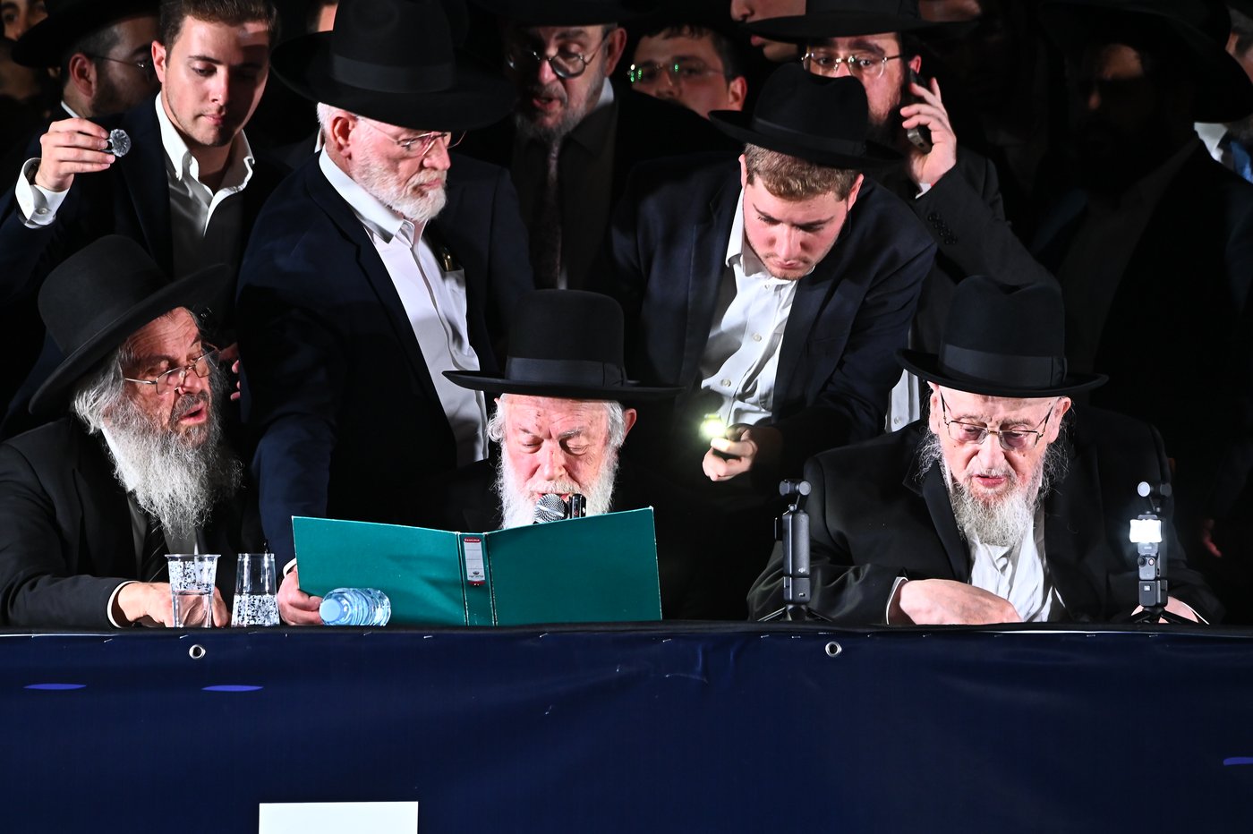 עצרת הרבבות של דגל התורה בבני ברק | צילום: שוקי לרר