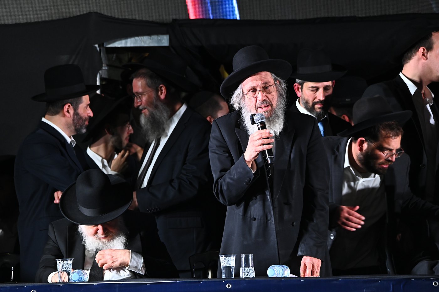 עצרת הרבבות של דגל התורה בבני ברק | צילום: שוקי לרר